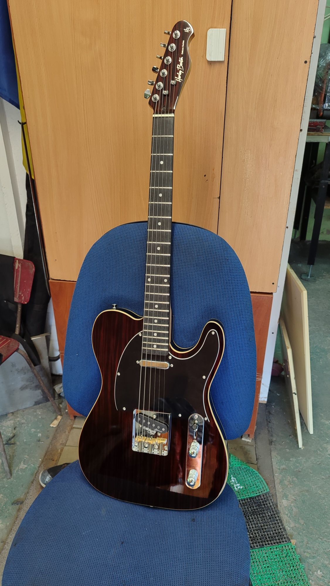 Електрогітара телекастер Harley Benton TE70 Rosewood Deluxe telecaster