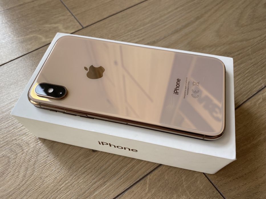 Idealny iPhone XS 64 GB GOLD w bardzo dobrym stanie!