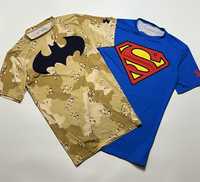 Термо футболка Under Armour, размер S-M, Superman, Batman
