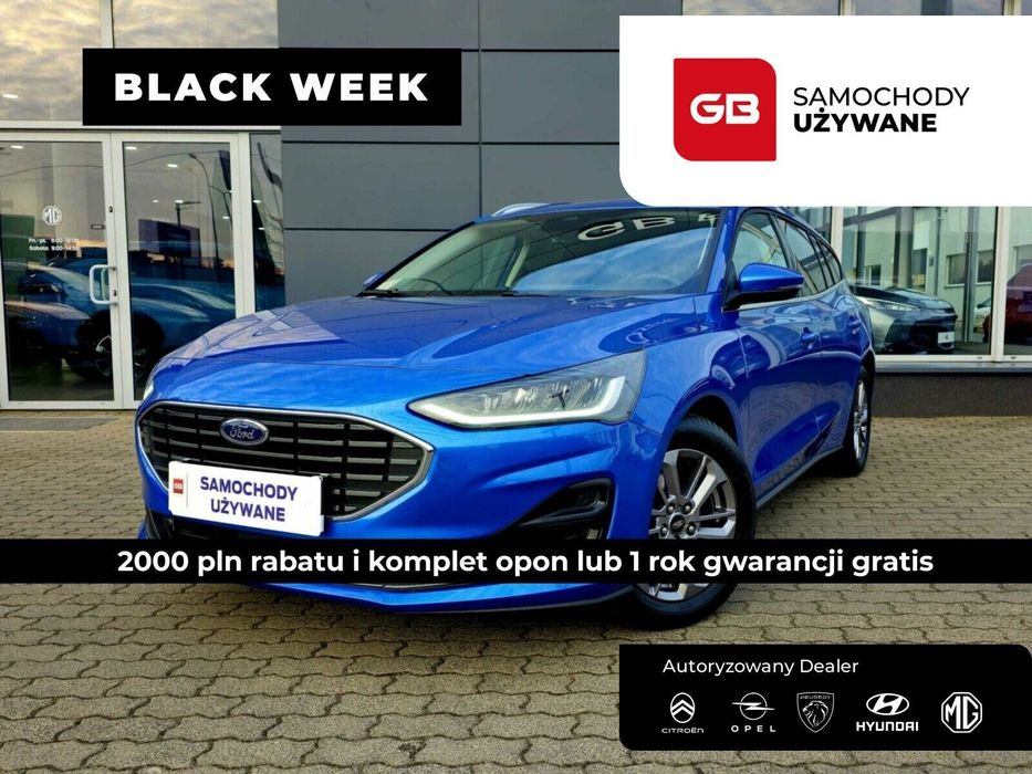 Ford Focus OFERTA BLACK WEEK 1.0 PB 125KM Titanium X FV23% Salon PL Serwis ASO