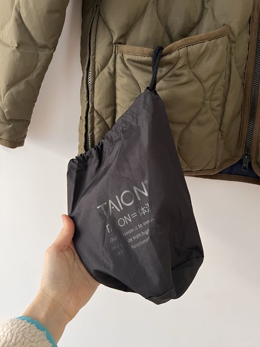 TAION КУРТКА, хакі кольору. Японська куртка чоловіча куртка, унісекс