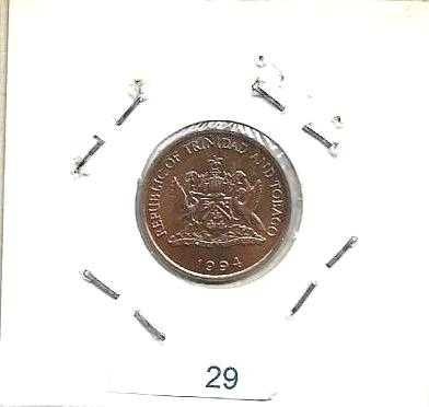 Trindade e Tobago - - - - - Moedas