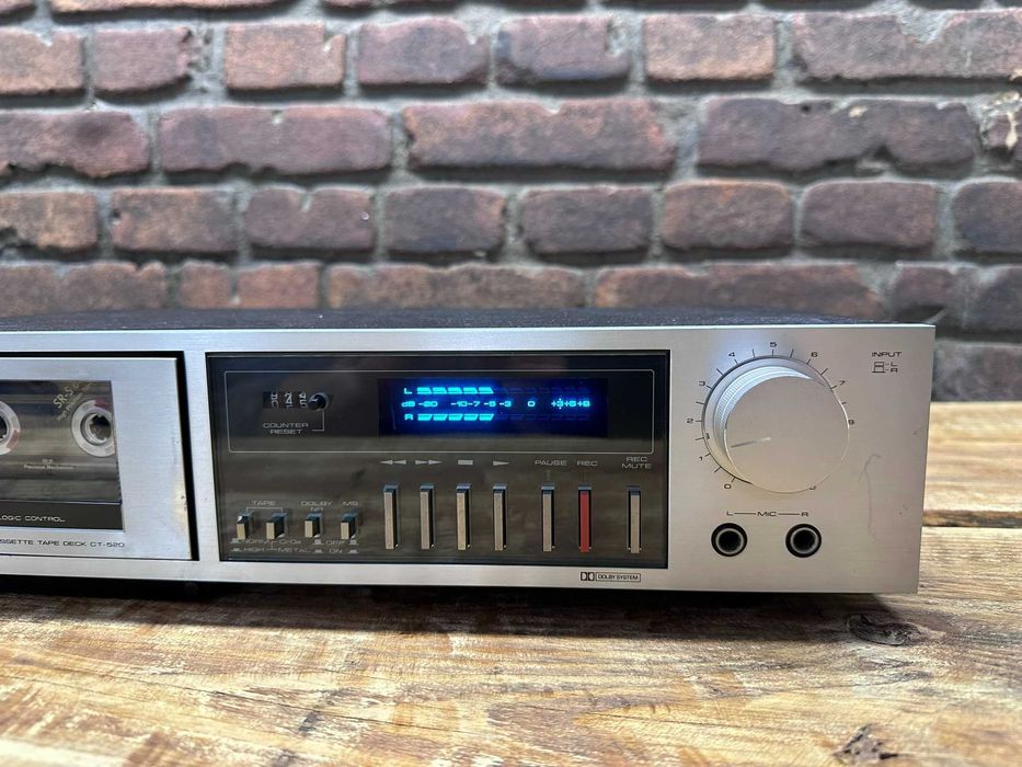 Magnetofon Pioneer CT 520 z serii Blue Line