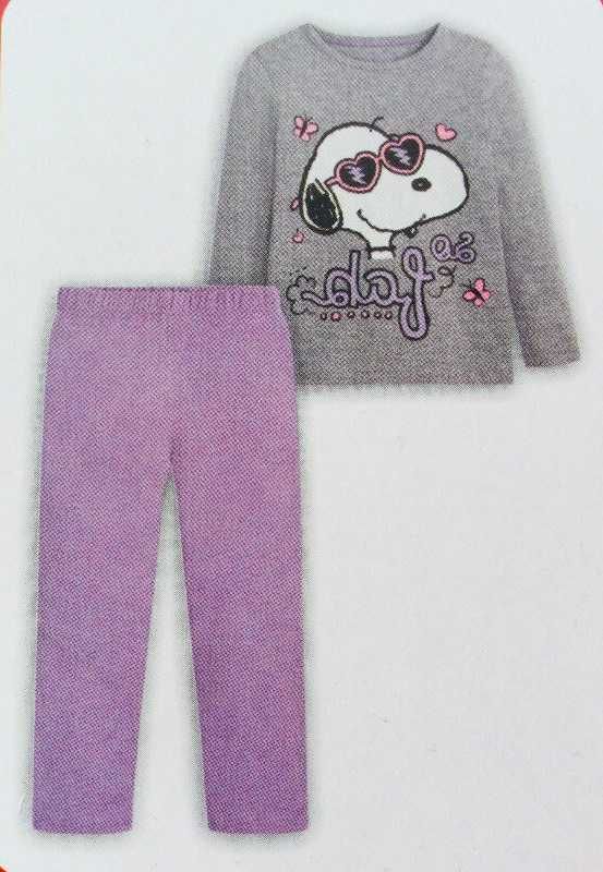 110 - 116 LIDL Німецький бренд. лавандова піжама SNOOPY Якісна дитяча