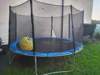 Duża trampolina 390 cm Gratis drugi nowy batut ze sprężynami!