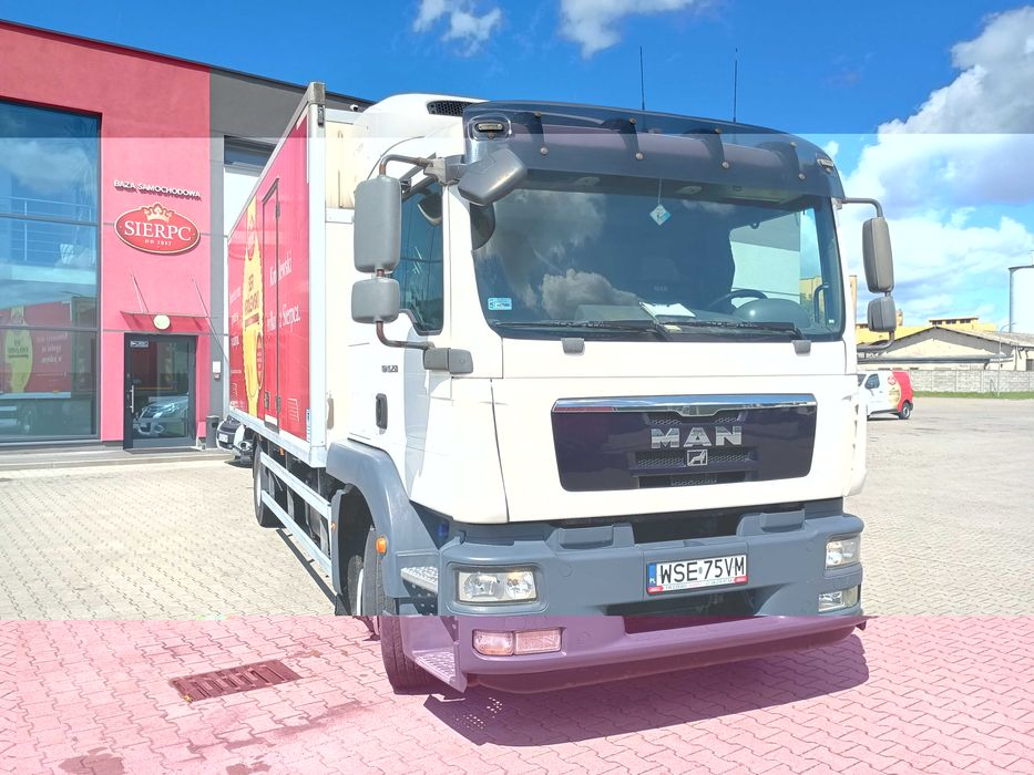 MAN TGM 15.250 EURO 5; chłodnia - 16 europalet. Pierwszy Właściciel.