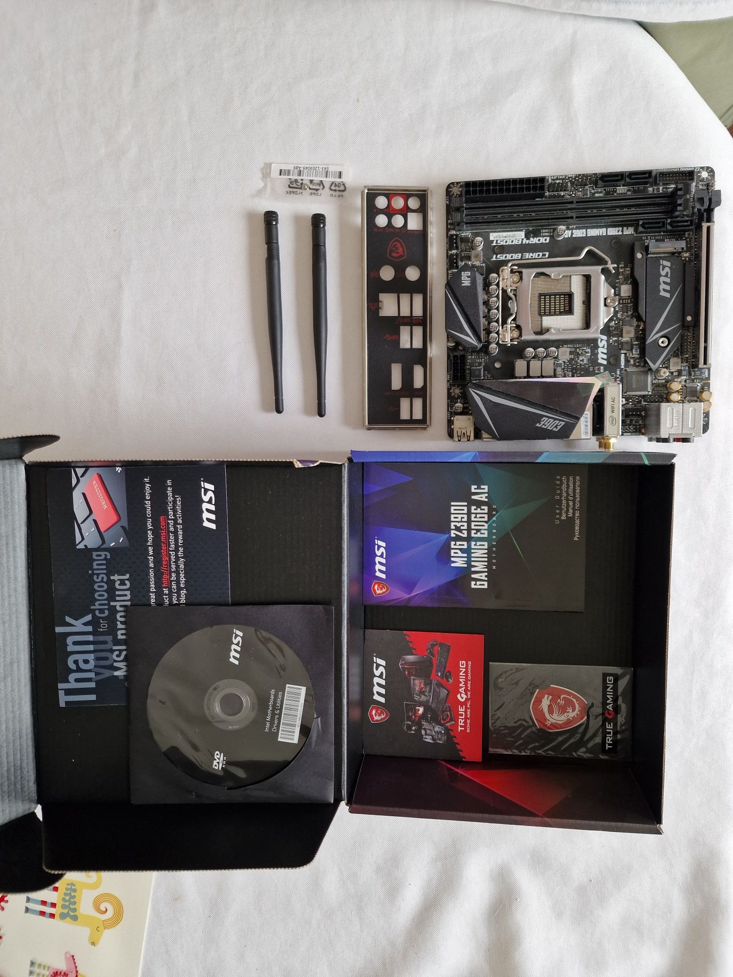 Płyta MSI MPG Z390I gaming edge ac
