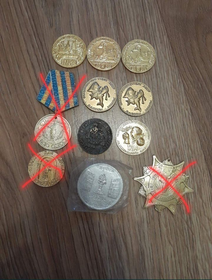 Жетоны Юморины 80 и 90-е годы