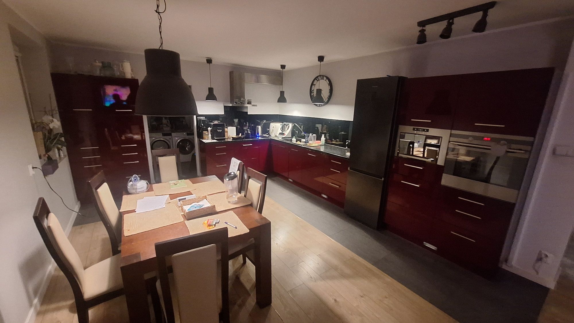 Zestaw lampa wisząca Hektar Ikea 5 sztuk