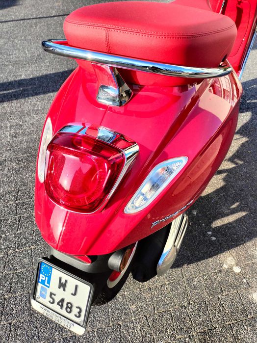 VESPA RED 2021 - przebieg 1200km, 1 właściciel