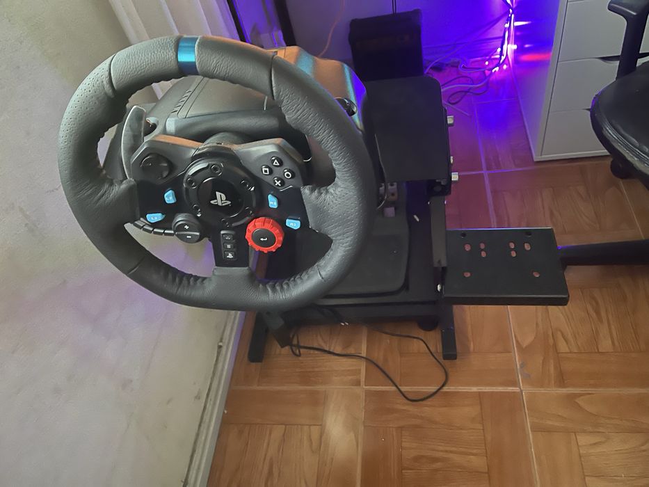 Volante Logitech G29 + estrutura