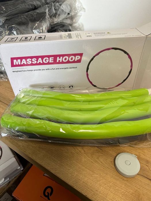 Обруч для фітнесу Hula Hoop 8 сегментів 90 см хула хуп