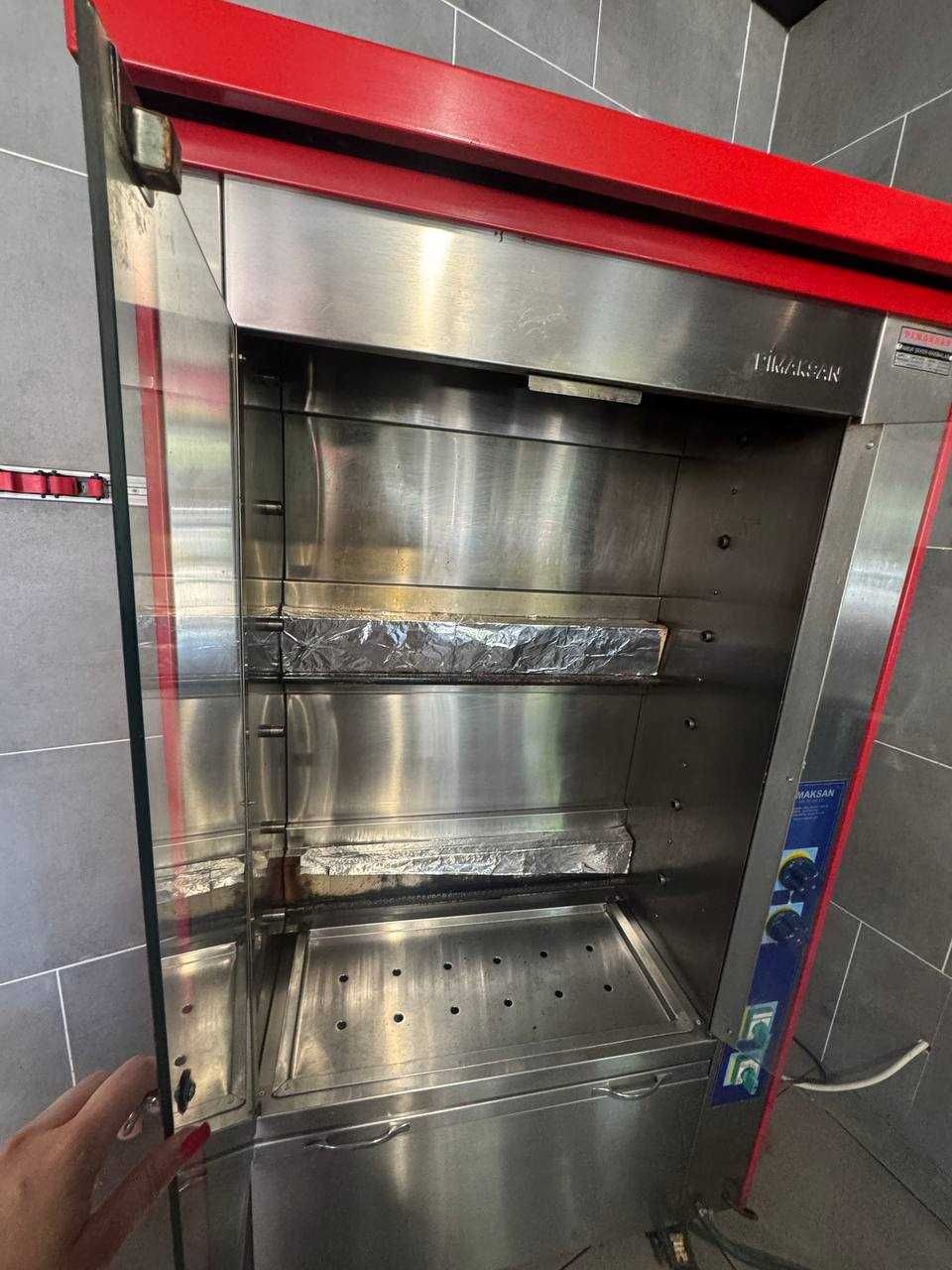 Гриль для курей газовый