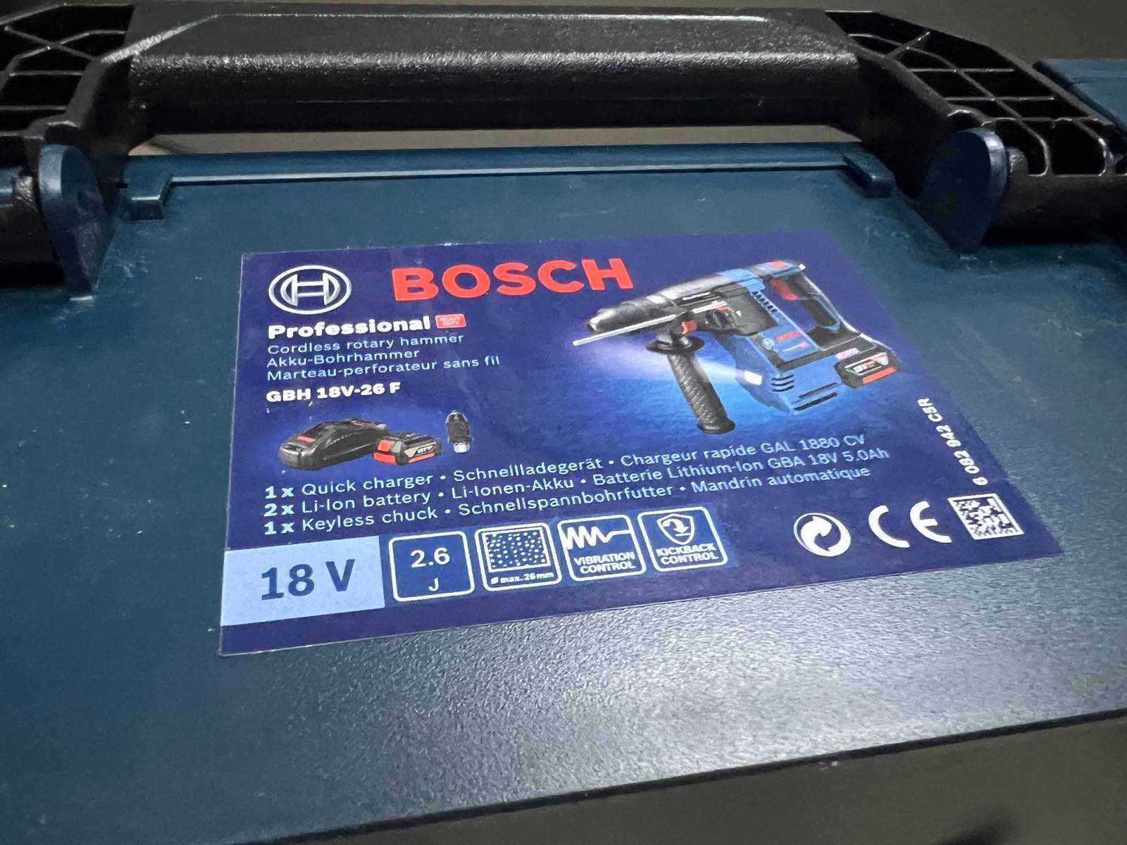 Bosch GBH 18V-26 F Professional 0611910007 Перфоратор аккумуляторный