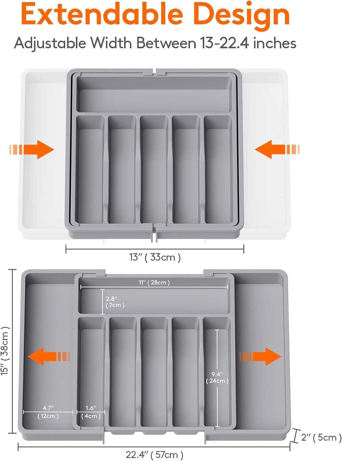 Nowy organizer do szuflady / sorter / pojemnik / separator !3876!