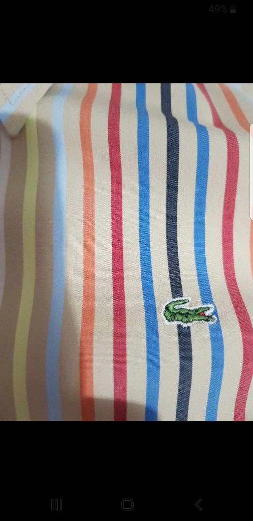 Bluzka koszulowa firmy Lacoste roz S/M