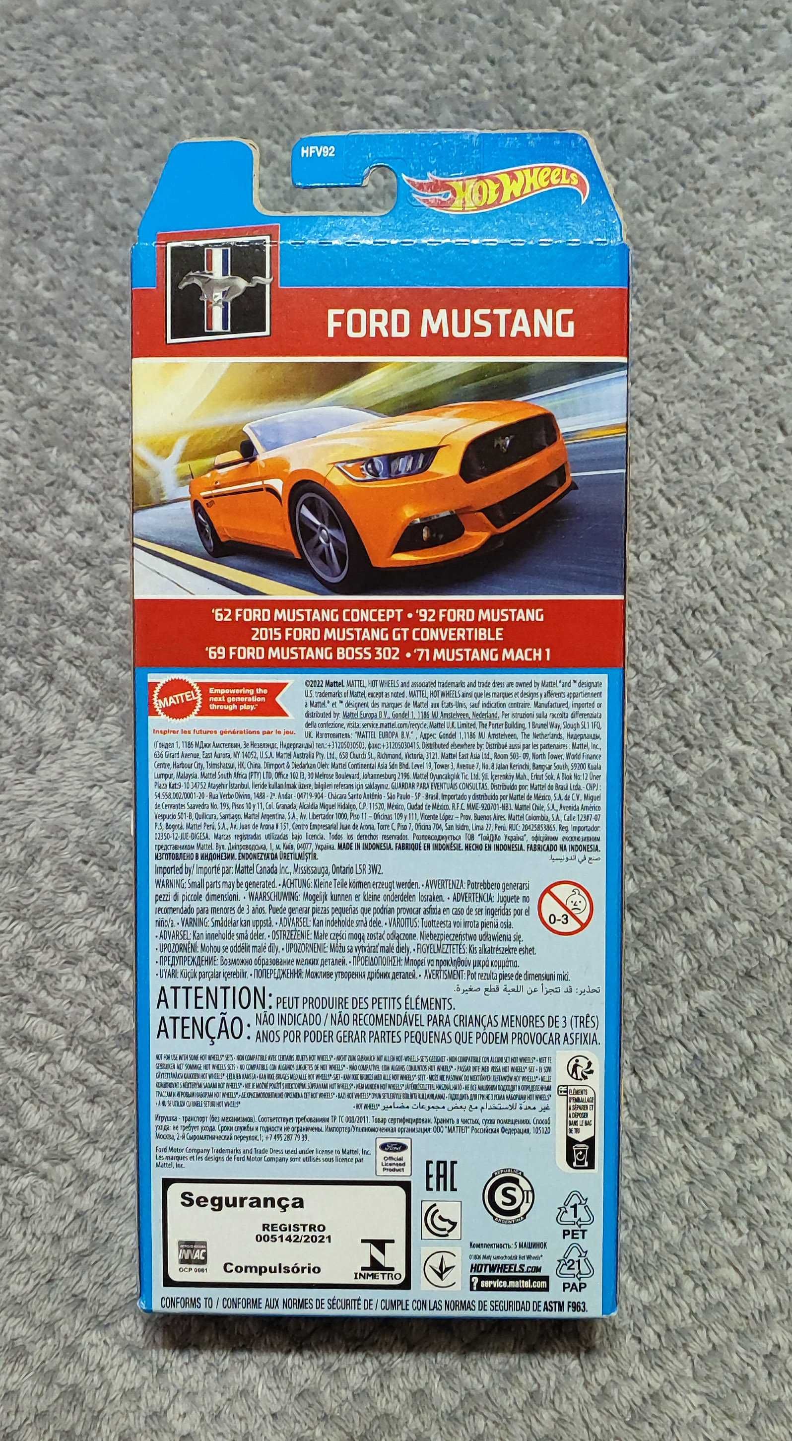 Hot Wheels  hw ford mustang