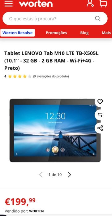 Tablet Lenovo a Funcionar (urgente)