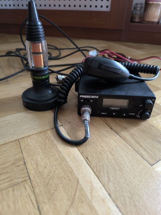 CB radio President teddy + antena