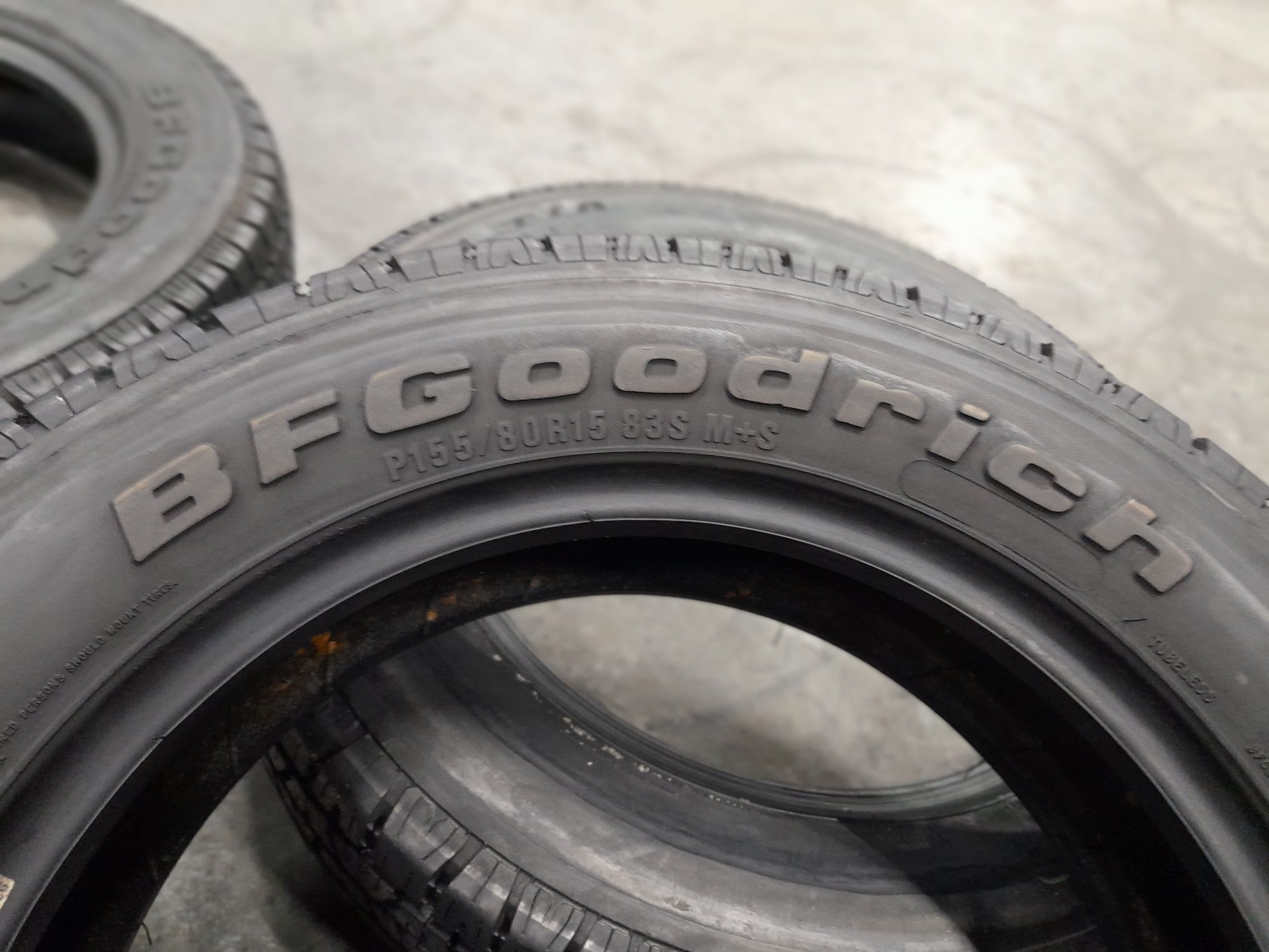 155/80 R15 BFGOODRICH - Radial T/A Всесезонні шини БВ Склад