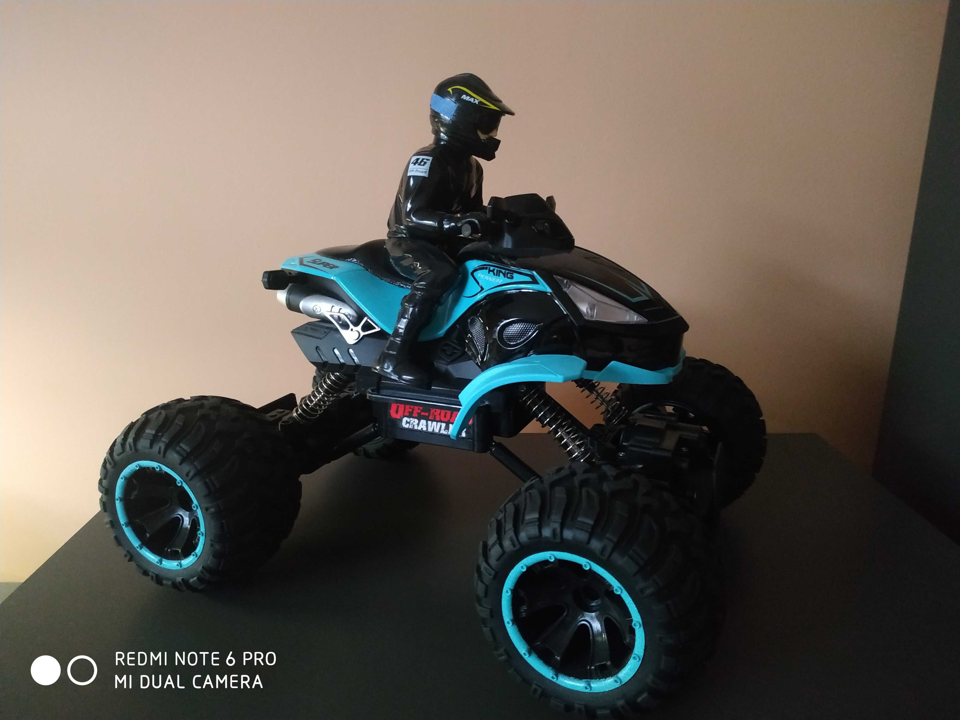 Duży Quad zdalnie sterowany 4WD RC Rock Crawler. Jak nowy!!!