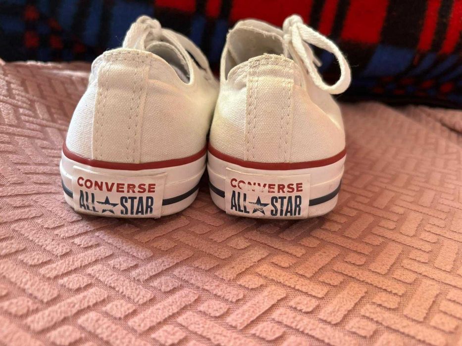 Converse All Star Brancos Curtos, Chuck Taylor