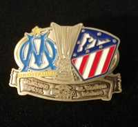 Odznaka Finał Ligi Europy Atletico Madryt Olympique Marsylia