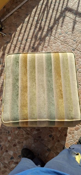 Puff  de sala quadrado