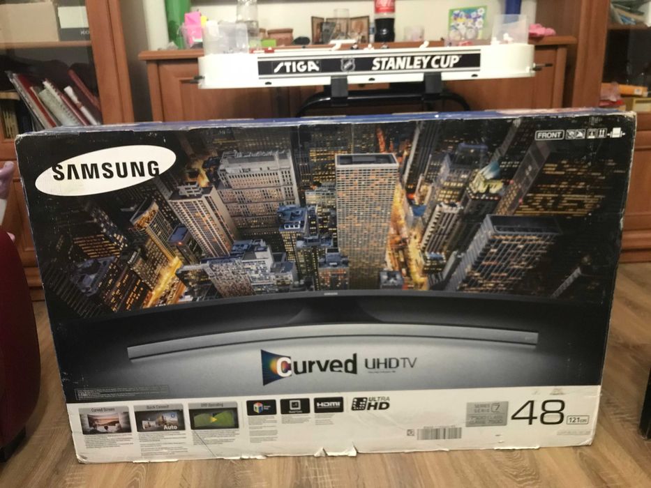Новый Samsung UE48JU7590, 48'', 4K, UHD, 3D, 100Hz, Smart