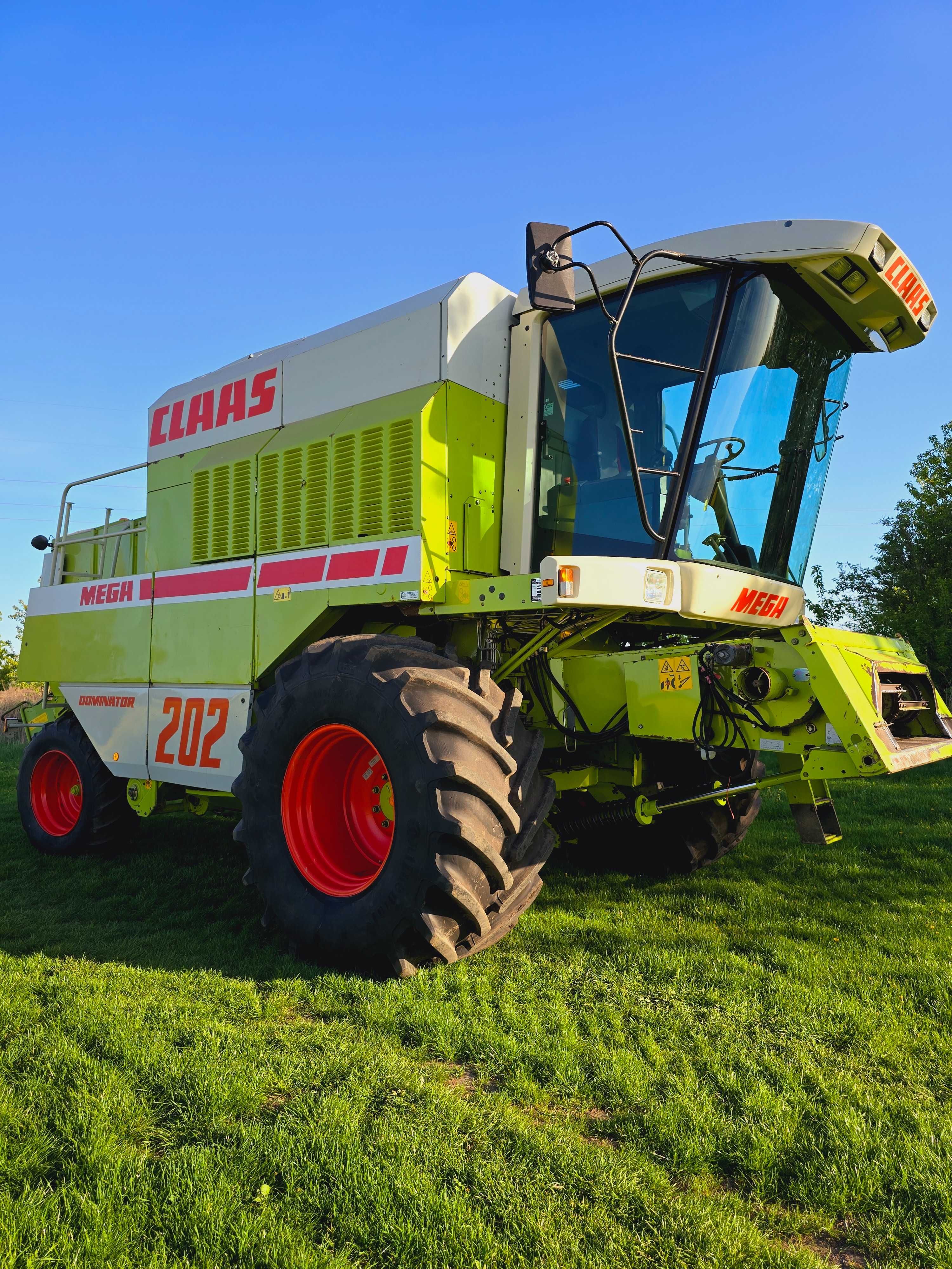 Комбайн claas mega 202
