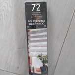 Roleta zebra 72x150 nowa Biała