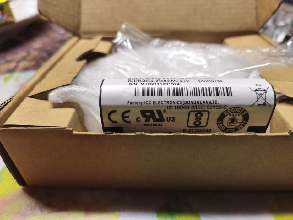 Літій-іонний акумулятор для платіжного терміналу BPK470-001/-01-c