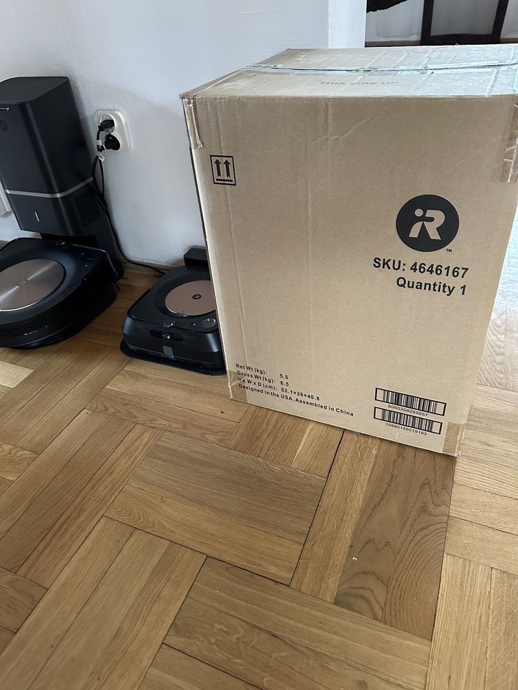 Zestaw 2 roboty iRobot roomba s9+ oraz iRobot Brava m6