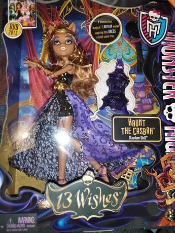 Monster High 13 Wishes Party Clawdeen Doll Y7705
