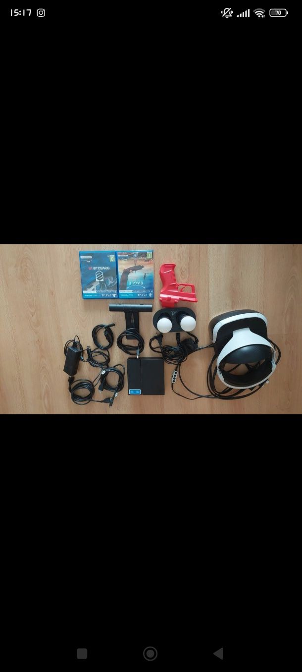 Óculos VR PlayStation 4