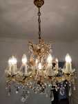 Lustre de cristal / candeeiro de tecto