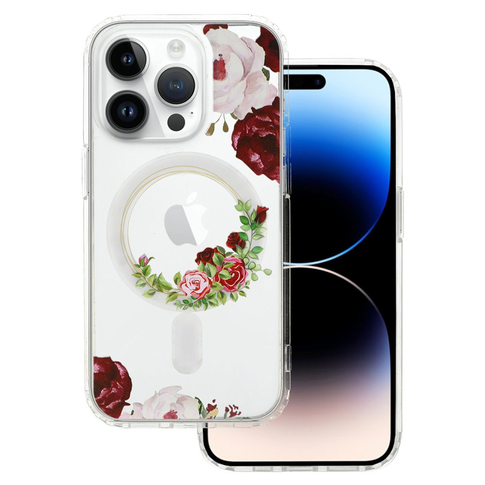 Tel Protect Flower Magsafe Do Iphone 15 Plus Wzór 2