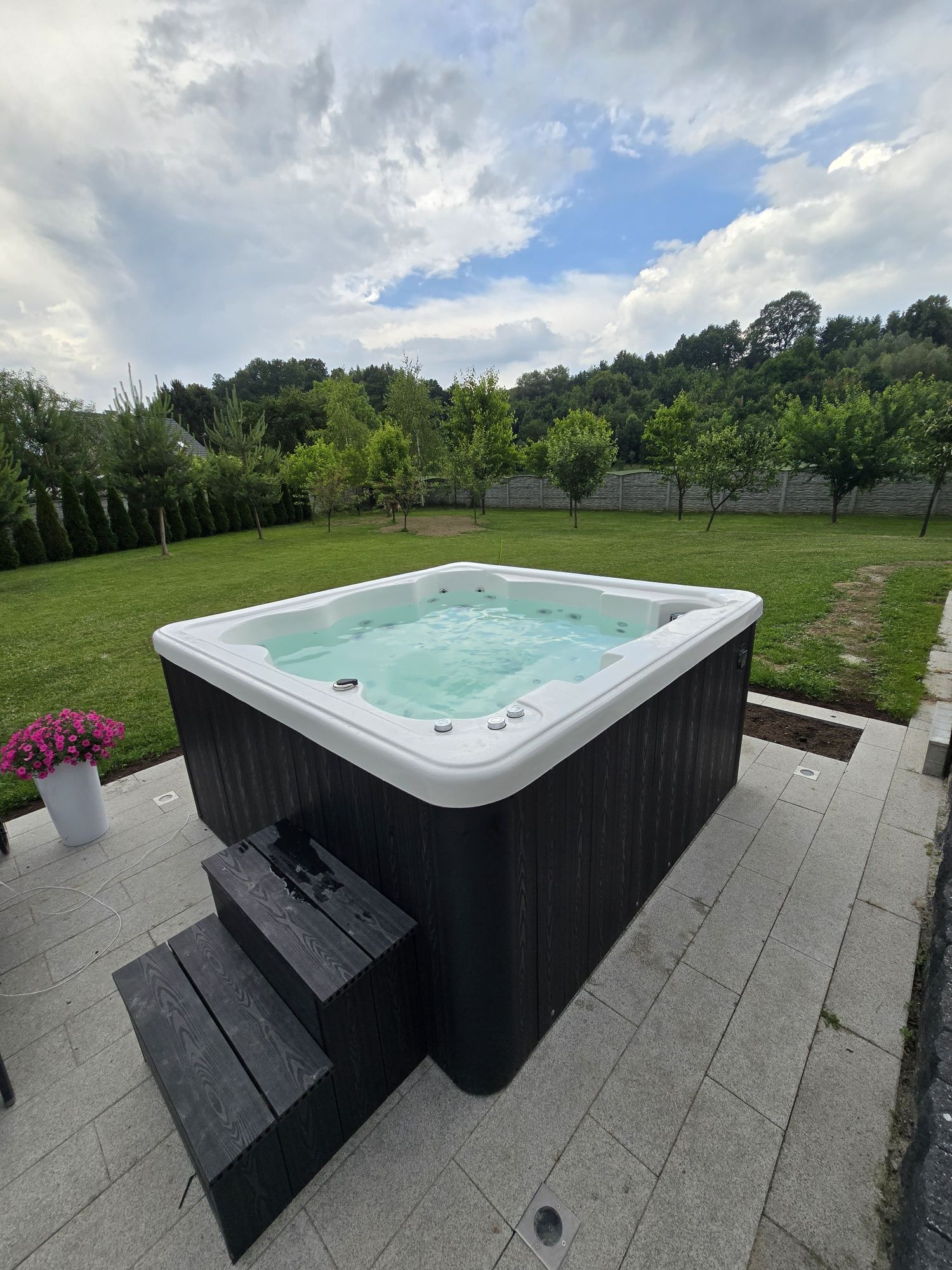 Jacuzzi ogrodowe 6os balia wanna spa