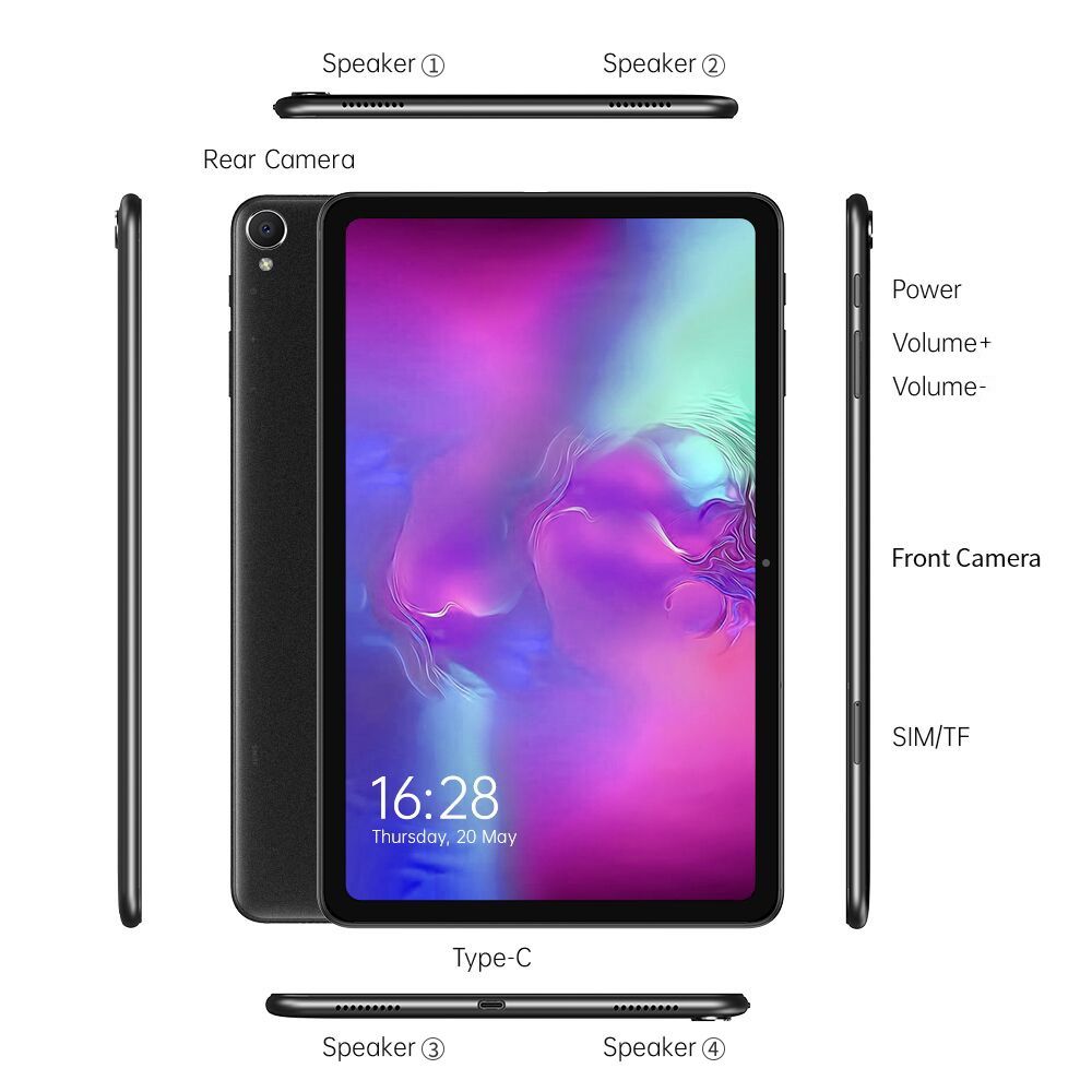 4 Tablets - 2x alldocube iplay 4, 1x samsung e 1x denver