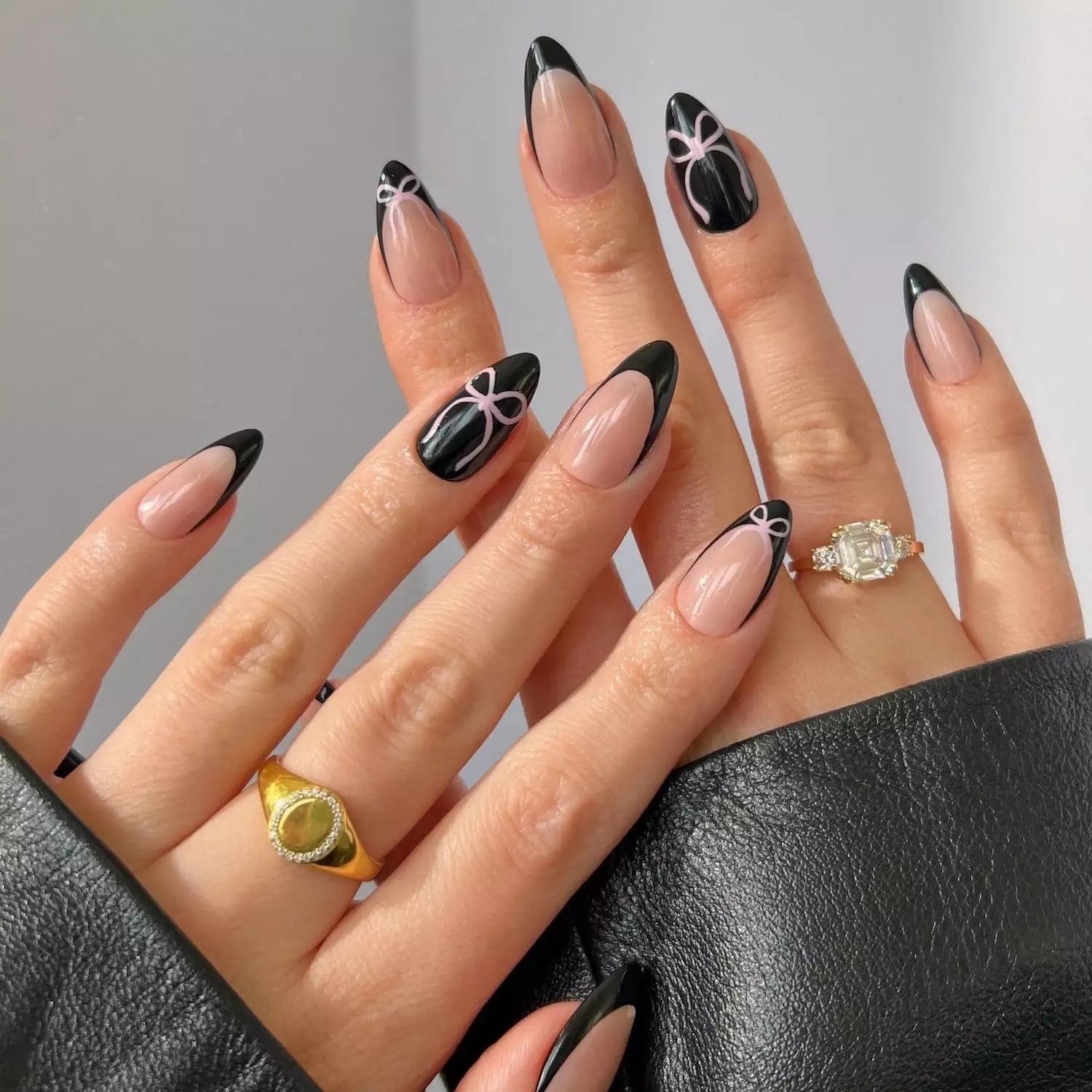 Manicure żelowy dopełnienie przedłużenie paznokcie modele