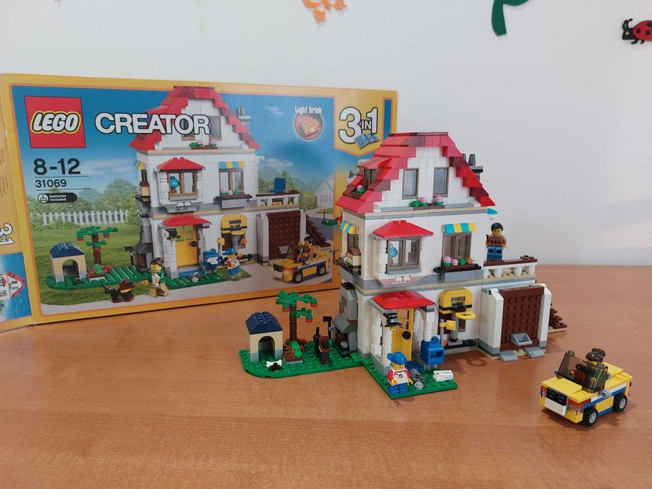 Lego Creator 3 em 1 Set modular Villa familiar 31069