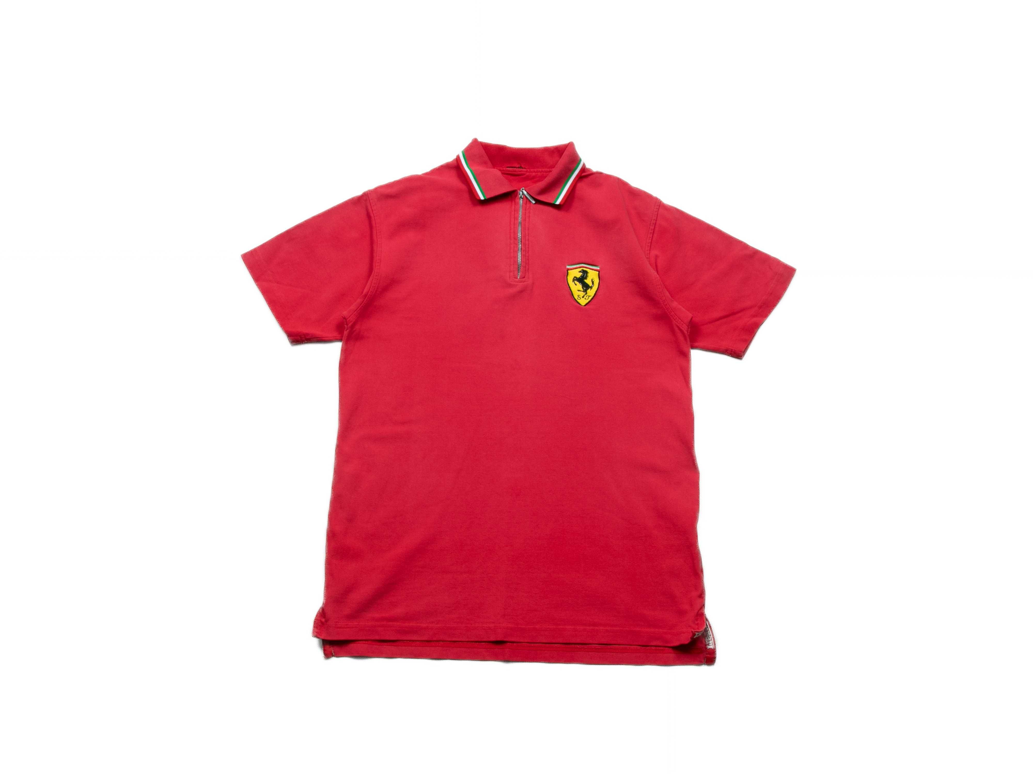 Koszulka polo Ferrari zip M