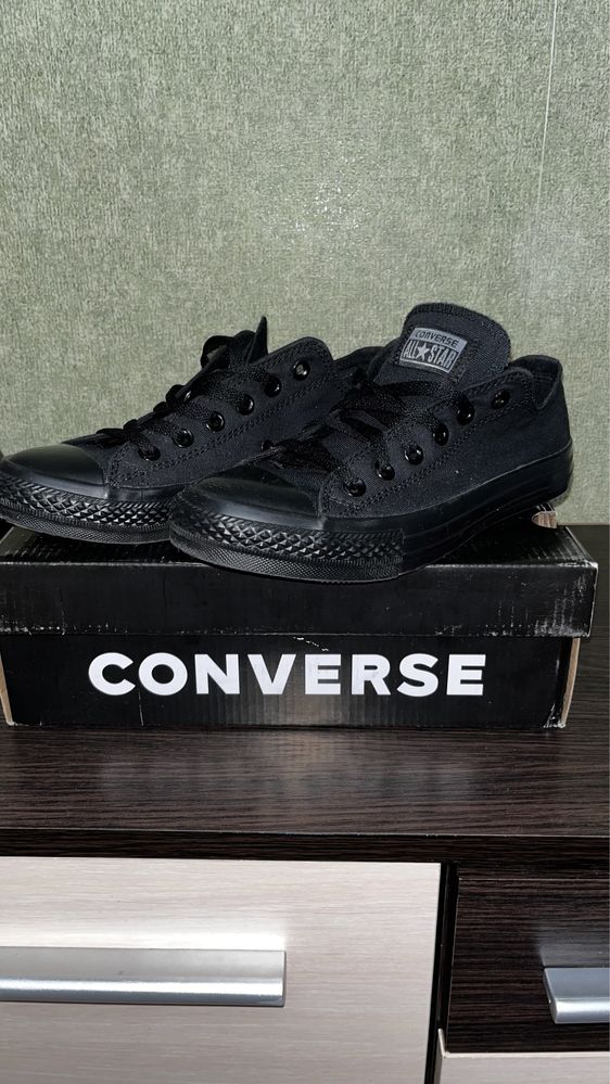 Converse black star /кеди/кросівки/конверси