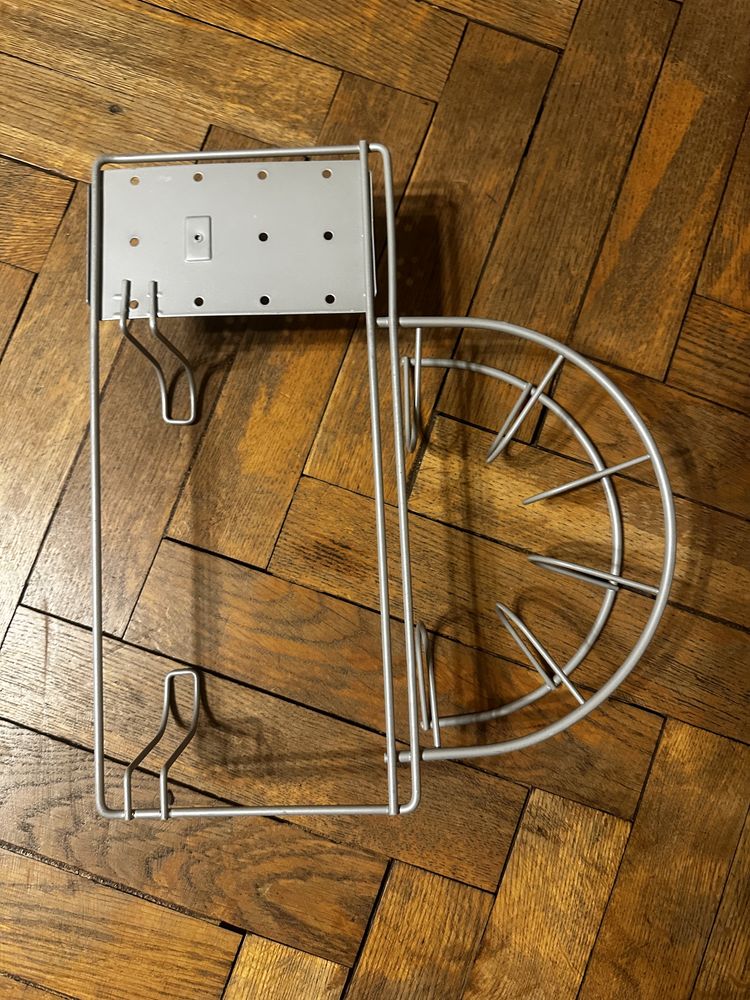 IKEA VARIERA Uchwyt Na Rurę Odkurzacza Srebrny Wieszak NOWY