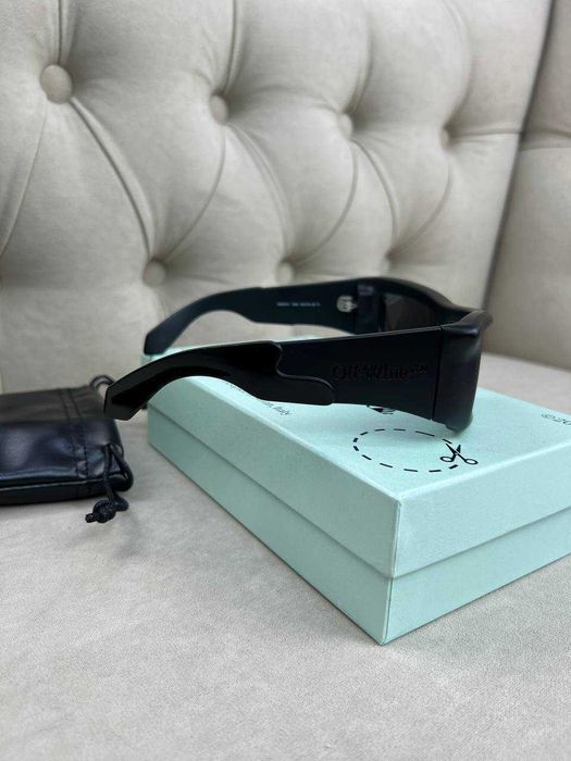 Мужские очки Off White темные очки Офф Вайт солнцезащитные очки g219