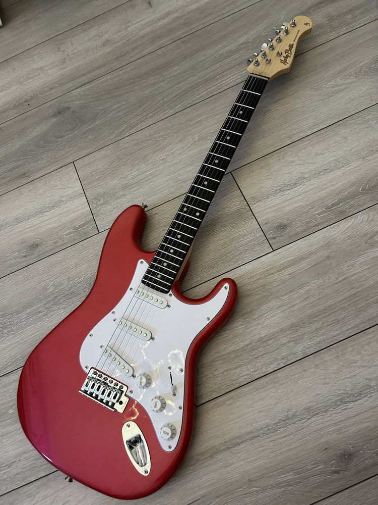 Harley Benton ST-20 CA gitara elektryczna i wzmacniacz HB-20R