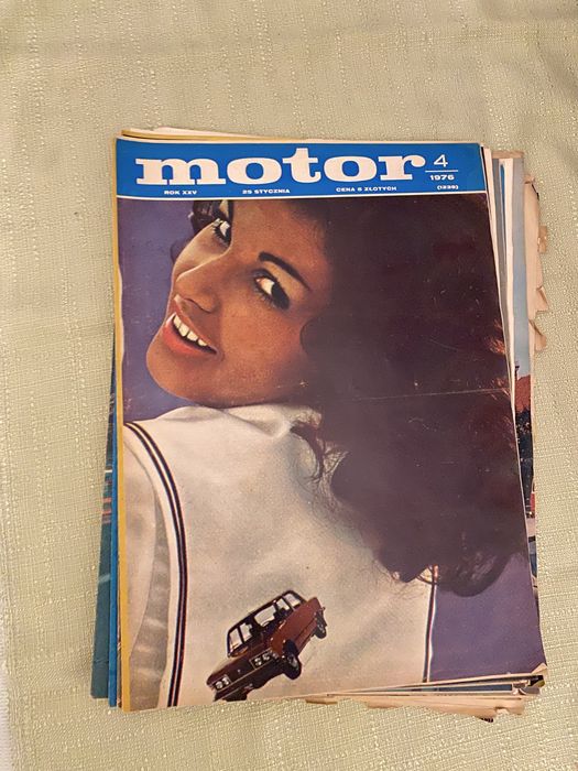 Motor ilustrowany magazyn motoryzacyjny PRL gazeta moto motor 1975