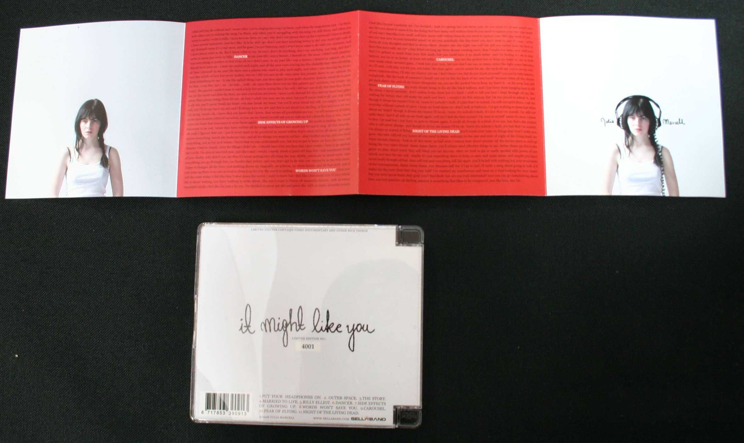 CD Julia Marcell - It might like you - Limitowana, numerowana płyta CD