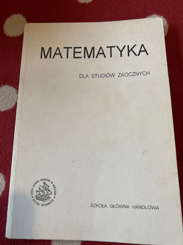 Matematyka dla studiow