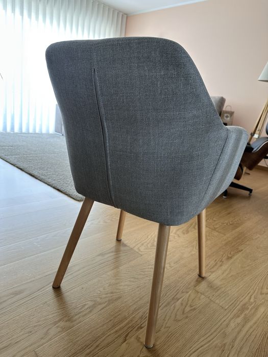 Cadeiras de sala estilo Nordico - 4 unidades